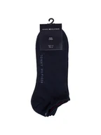 Skarpetki damskie - Tommy Hilfiger Zestaw 2 par niskich skarpet unisex 342023001 Granatowy - miniaturka - grafika 1