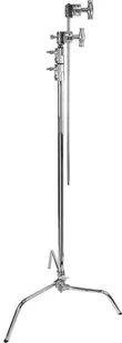 Statyw oświetleniowy Kupo CS-40MK 40" Master C-Stand with Sliding Leg Kit Silver - Statywy i uchwyty do lamp - miniaturka - grafika 1