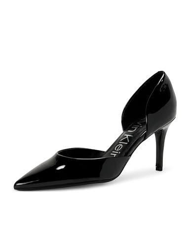 Calvin Klein Damskie czółenka Hayden, Czarny patent 002, 37 EU