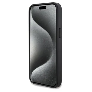 Ferrari FEHCP15XPWAK iPhone 15 Pro Max 6.7" czarny/black hardcase Perforated Waves Metal Logo - Etui i futerały do telefonów - miniaturka - grafika 5