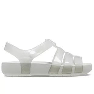 Sandały Crocs Isabella Glitter 209836-0IC - szare - Sandały damskie - miniaturka - grafika 1