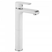 Baterie umywalkowe - Rea B9917 Bloom White/Chrome Bateria umywalkowa wysoka - miniaturka - grafika 1