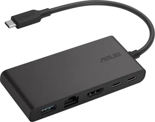 Stacja/replikator Asus Dual 4K USB-C 90XB094N-BDS000 - Stacje dokujące i replikatory portów - miniaturka - grafika 1