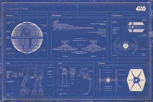 Pyramid Posters Star Wars - Cesarska Flota - plakat (PP33342) - Plakaty - miniaturka - grafika 1