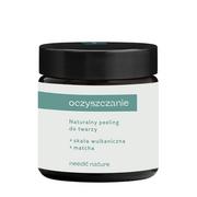 Peelingi i scruby do twarzy - MOKOSH Mokosh NEEDIT NATURE naturalny peeling do twarzy Skała wulkaniczna + Matcha 60 ml - miniaturka - grafika 1