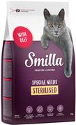 Sucha karma dla kotów - Smilla Adult Sterilised, z wołowiną - 1 kg - miniaturka - grafika 1