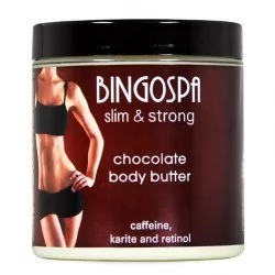 BingoSpa Czekoladowe masło do ciała z retinolem - Chocolate Body Butter With Retinol Czekoladowe masło do ciała z retinolem - Chocolate Body Butter With Retinol - Balsamy i kremy do ciała - miniaturka - grafika 1