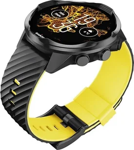Hurtel 4wrist Watch Band Black/Yellow - Akcesoria do smartwatchy - miniaturka - grafika 1