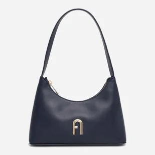 Torebka hobo damska skórzana Furla Diamante Mini Shoulder Bag WB00863BX21962270S10072270S Granatowa (8050597373980) - Torebki damskie - miniaturka - grafika 1