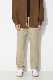Dickies spodnie 872 męskie kolor beżowy dopasowane DK0A4XK8 - Spodnie męskie - miniaturka - grafika 1