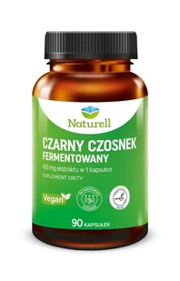 Naturell Czarny czosnek fermentowany, 90 kapsułek - Witaminy i minerały - miniaturka - grafika 1
