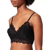 Biustonosze - Triumph Tempting Lace P biustonosz bez fiszbin, czarny, L - miniaturka - grafika 1