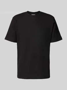 T-shirt o kroju regular fit z mieszanki bawełny - Koszulki męskie - miniaturka - grafika 1