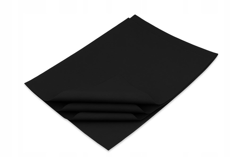 Bibuła ozdobna 20g 38x50cm Czarna- do pakowania prezentów - 50 arkuszy