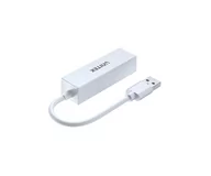 Adaptery i przejściówki - Unitek USB-A RJ45 10/100Mb/s biały U1325A - miniaturka - grafika 1