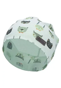 Sterntaler Czapka dziecięca Slouch Beanie, zwierzęta leśne, uniseks, jasnozielony, 55 - Czapki damskie - miniaturka - grafika 1