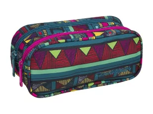 CoolPack Saszetka podwójna prostokątna Clover 85526CP - Piórniki - miniaturka - grafika 1