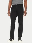 Spodnie męskie - Mustang Jeansy Tramper 1006741 Czarny Straight Fit - miniaturka - grafika 1