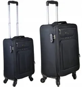 Walizki - Walizka kabinowa SunBag materiałowa na kółkach TravelMaster 55 - miniaturka - grafika 1