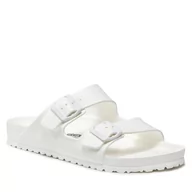 Klapki i japonki damskie - Birkenstock Klapki Arizona 0129441 White - miniaturka - grafika 1