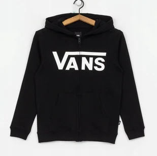 Bluza Dziecięca Classic Zip Czarna VANS VN0A45AEY281 M - Bluzy męskie - miniaturka - grafika 1