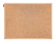 Tablice i flipcharty - MEMOBE Tablica korkowa 50x40 drewno MEMOBE - miniaturka - grafika 1