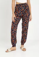 Spodnie damskie - Granatowe Spodnie Ismousa - miniaturka - grafika 1