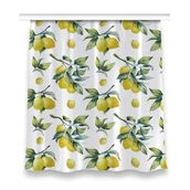 Zasłony - Gotowa zasłona z nadrukiem 150x160 Żółte cytryny, Fabricsy - miniaturka - grafika 1