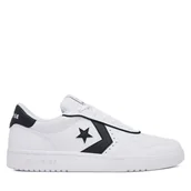 Sneakersy męskie - Sneakersy Converse Court Lifestyle A13318C Biały - miniaturka - grafika 1