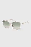 Okulary przeciwsłoneczne - Furla okulary przeciwsłoneczne damskie kolor srebrny SFU714_580594 - miniaturka - grafika 1