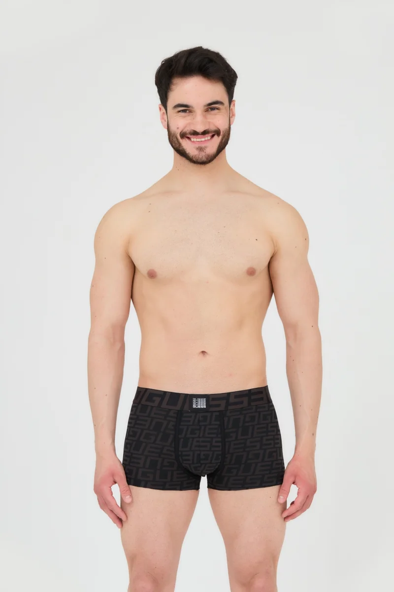 GUESS Bokserki 3-pack: 2x czarny 1x biały S