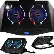 Podkładki chłodzące pod laptopa - Podkładka chłodząca Modecom CF21 RGB - miniaturka - grafika 1