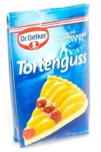 Glazura do Tortów Dr Oetker 3 x 12g z Niemiec - Szybkie dania obiadowe - miniaturka - grafika 1