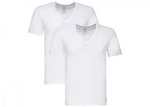 Calvin Klein Koszulka 000NB1089A M 2P S/S V Neck - Koszulki męskie - miniaturka - grafika 1
