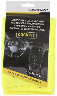 Akcesoria do mycia samochodu - Dunlop Ściereczka z mikrofibry samochodowa DUNLOP E-15126 - grafika 1