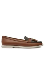 Mokasyny damskie - MICHAEL Michael Kors Mokasyny 40T4KRFP1B Brązowy - miniaturka - grafika 1