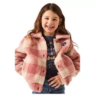 Kurtki i płaszcze dla dziewczynek - Garcia Kids Colbert + Gilet kurtka dziewczęca, Dusty Pink, 98 cm - miniaturka - grafika 1