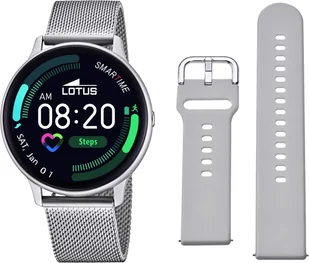 Lotus 50014/A Srebrny - Smartwatch - miniaturka - grafika 1