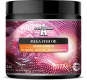 Suplementy naturalne - APOLLO'S HEGEMONY MEGA FISH OIL OMEGA 3 DHA EPA 240 KAPSUŁEK - miniaturka - grafika 1
