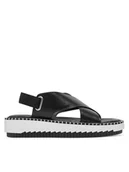 Sandały damskie - Badura Sandały BEKI-01W3-003 Czarny - miniaturka - grafika 1