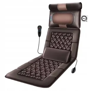 MATA MASUJĄCA PODGRZEWANA DO RELAKSU KARK PLECY NOGI NA FOTEL KRĘGOSŁUP - Masażery - miniaturka - grafika 1