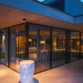 Lampy ogrodowe - Lampa sufitowa SLV LED S-Cube, antracyt, aluminium, długość 9,5 cm - miniaturka - grafika 1