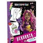 Kolorowanki, wyklejanki - Mattel Monster high Dekornik DEK-1501 - miniaturka - grafika 1