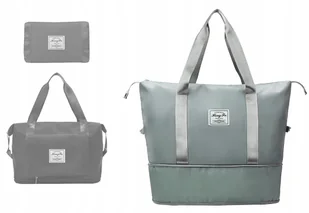 Torba duża podróżna sportowa składana wodoodporna - Akcesoria podróżnicze - miniaturka - grafika 1