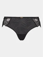 Majtki damskie - Chantelle Bokserki Mystic C11YB0 Czarny - miniaturka - grafika 1