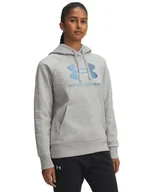 Bluzy damskie - Under Armour Bluza polarowa w kolorze szarym - miniaturka - grafika 1
