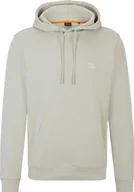Swetry męskie - Beżowy bawełniany sweter męski Hugo Boss dla wygody i stylu - XL - miniaturka - grafika 1