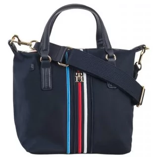 Torebki damskie - Torebka Poppy Small Tote Corp AW0AW15986 DW6 (TH1088-a) Tommy Hilfiger - grafika 1