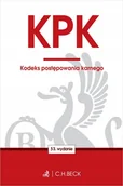 Prawo - Kpk. Kodeks postępowania karnego - książka - miniaturka - grafika 1