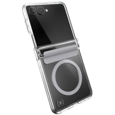 Etui SPECK Presidio Perfect-Clear Magnet MagSafe do Samsung Galaxy Z Flip 8 Przezroczysty